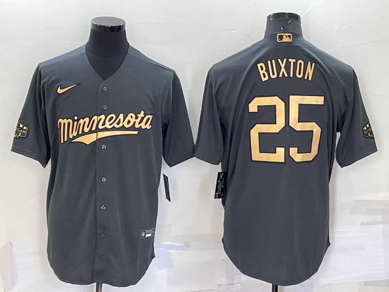 Minnesota Twins #25 Byron Buxton Grey 2022 All Star Stitched Cool Base Nike Jersey,We sell and wholesale Minnesota Twins #25 Byron Buxton Grey 2022 All Star Stitched Cool Base Nike Jersey on line form chian!